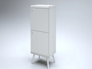 tall modern cabinet 3D Model
