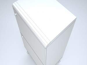 tall modern cabinet Modèle 3D