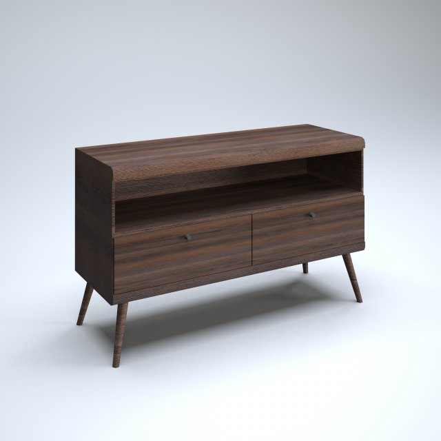 modern chest of drawers 3D Model .c4d .max .obj .3ds .fbx .stl .blend 