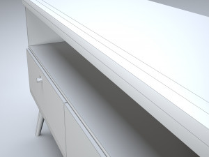 modern chest of drawers 3D Model