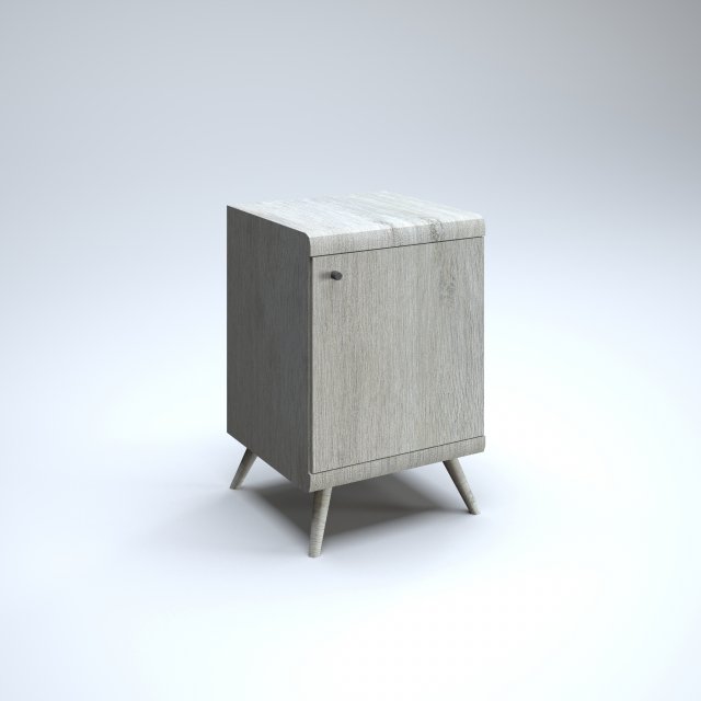 small cabinet Modello 3D .c4d .max .obj .3ds .fbx .stl .blend 