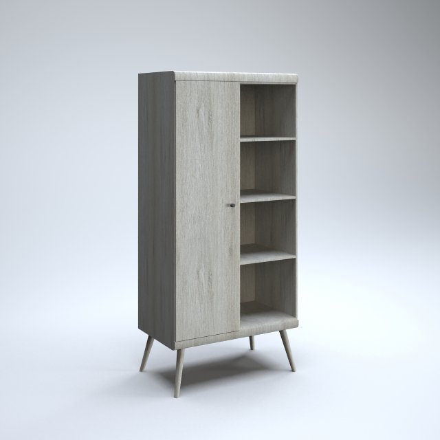 modern cabinet 3D Model .c4d .max .obj .3ds .fbx .stl .blend 