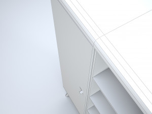 modern cabinet 3D Model