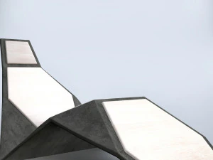 modern sunbed 3D Model