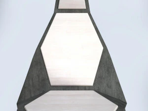 modern sunbed 3D Model