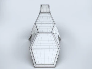 modern sunbed 3D Model