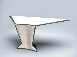 modern table Modelo 3D