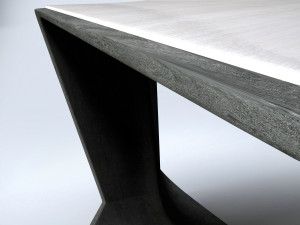modern table Modelo 3D