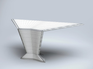 modern table Modelo 3D