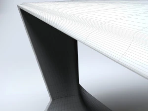 mesa moderna Modelo 3D