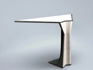 현대 테이블 3D 모델