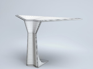 modern table 3D Model