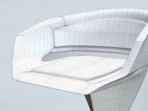 modern bar chair Modelo 3D