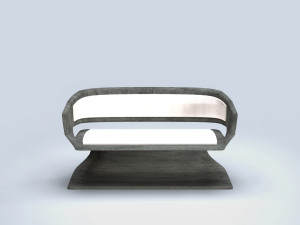 modern bench 3D Model