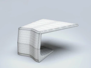 moderne tafel 3D Model