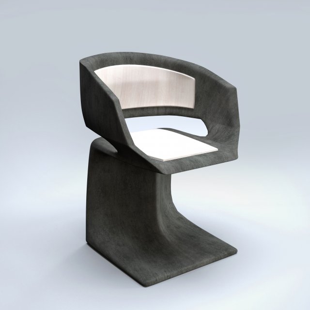 modern chair Model 3D .c4d .max .obj .3ds .fbx .stl .blend 