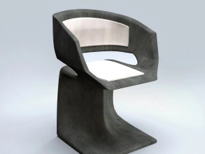 moderne stoel 3D Model