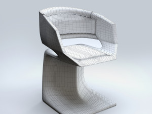 modern chair Model 3D