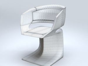 modern chair Model 3D