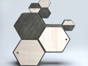 honeycomb cabinet 3D Model