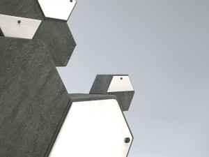 honeycomb cabinet 3D Model