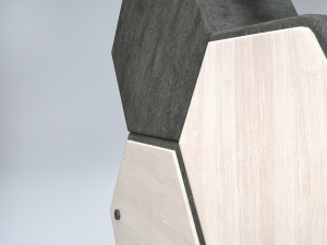 honeycomb cabinet 3D Model