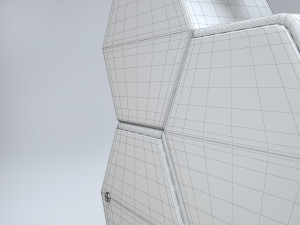 honeycomb cabinet 3D Model