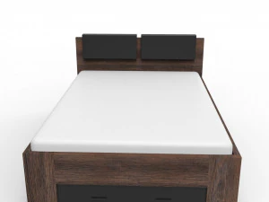 double bed 3D Model