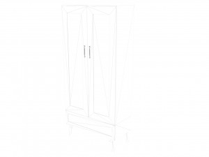double door cabinet 3D Model