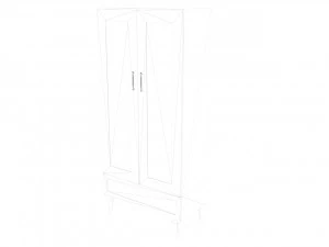 double door cabinet 3D Model