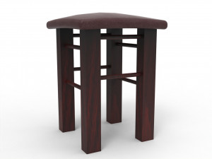 barstool 3D Model