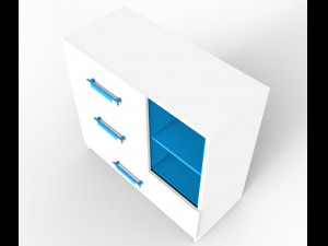 modern drawer 3D Model