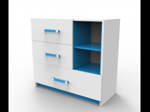 modern drawer Modelo 3D