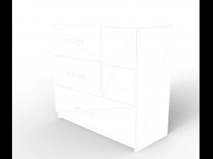 modern drawer 3D Model