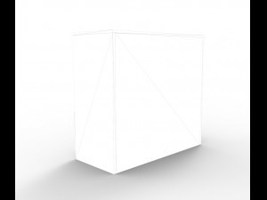 modern drawer Modelo 3D