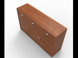 modern drawer 3D Model
