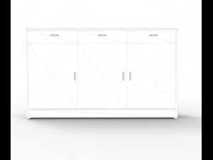 modern drawer 3D Model