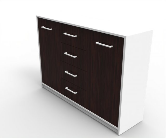 modern drawer 3D Model .c4d .max .obj .3ds .fbx .stl .blend