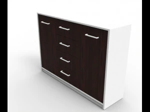 현대 서랍 3D 모델