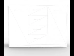 modern drawer 3D Model