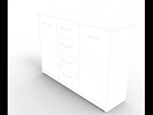 modern drawer 3D Model