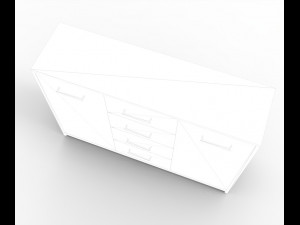 modern drawer 3D Model