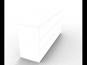 modern drawer 3D Model