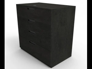 높은 서랍 3D 모델