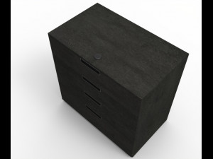 tall drawer 3D Модель