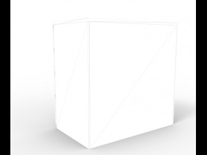 tall drawer 3D Модель