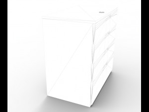 tall drawer 3D Модель