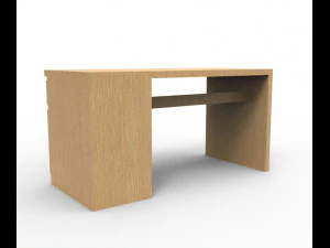 ミニキャビネットデスク 3Dモデル