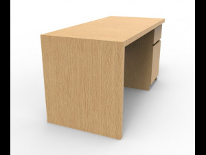 mini cabinet desk 3D 모델