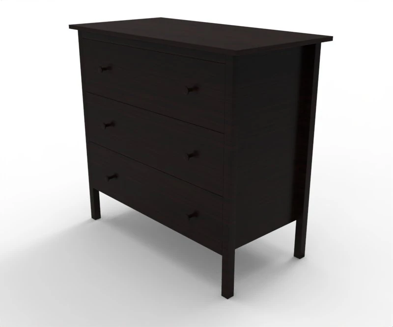 classic bedside 3D Model .c4d .max .obj .3ds .fbx .stl .blend
